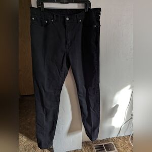 Black Denim Levis Jeans